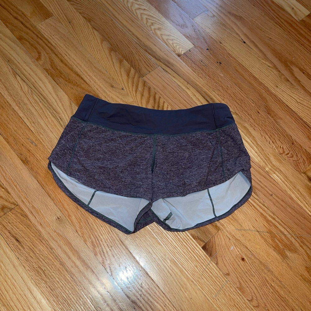 lululemon size 4 speed up short